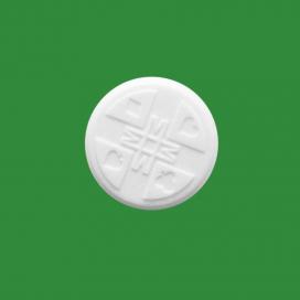 Fresh breath peppermints casino chip shaped and embossed