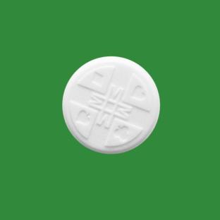 Fresh breath peppermints casino chip shaped and embossed