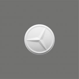 logo shaped mints mercedes