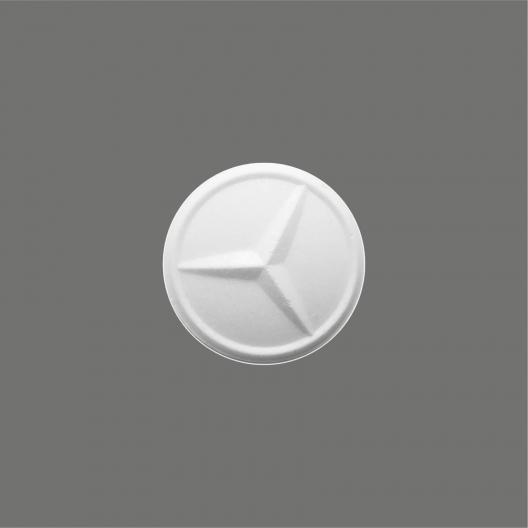 logo shaped mints mercedes